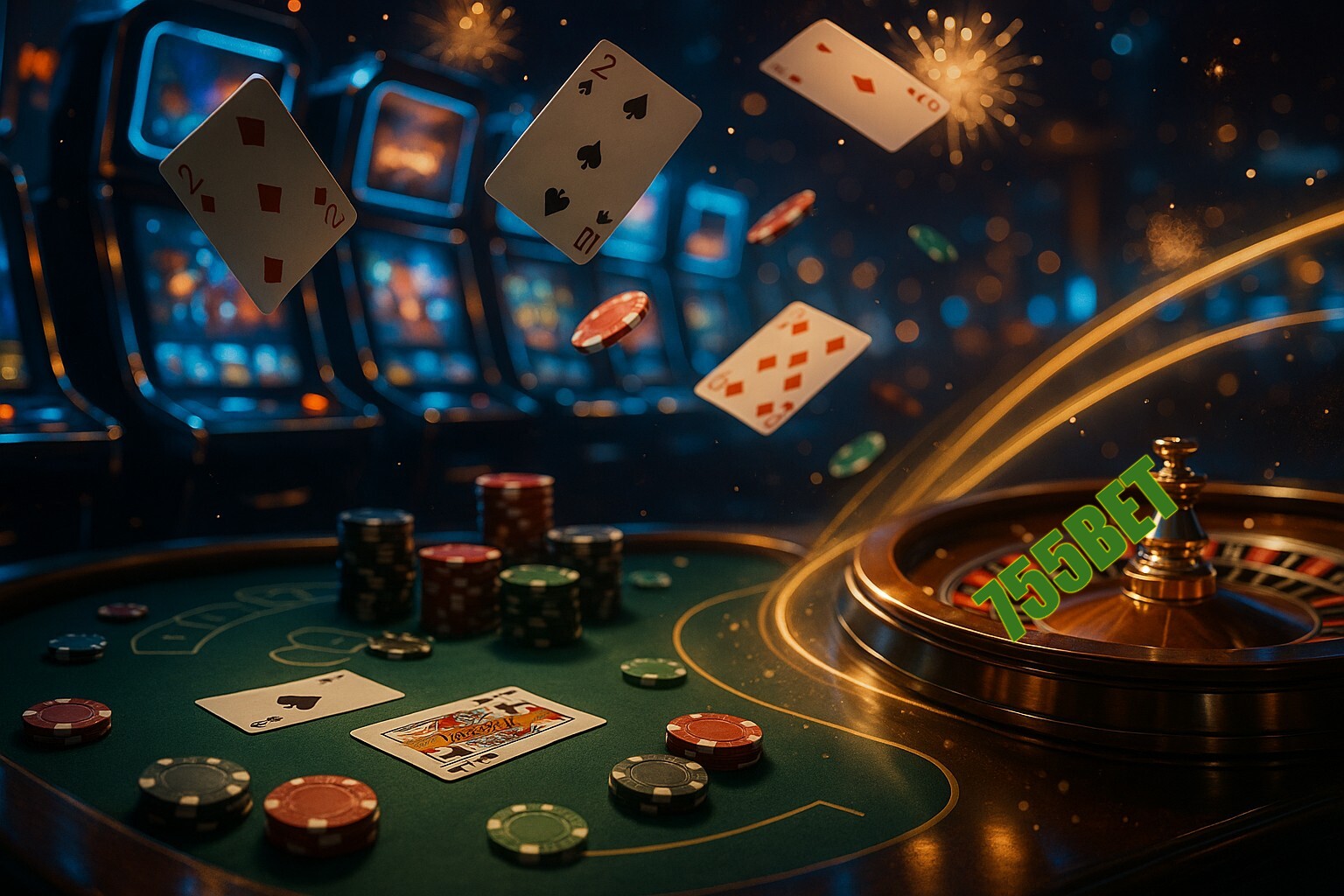 Jogos emocionantes no 755BET